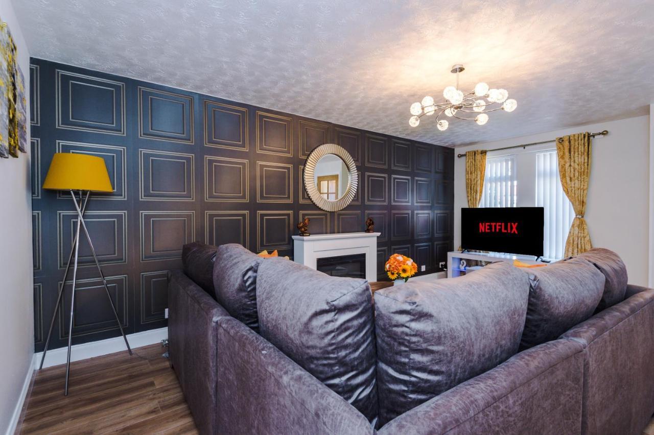 Stylish 4 Bedroom Home Close To Manchester City Centre Dış mekan fotoğraf