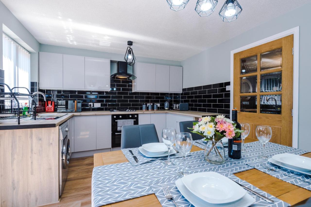 Stylish 4 Bedroom Home Close To Manchester City Centre Dış mekan fotoğraf